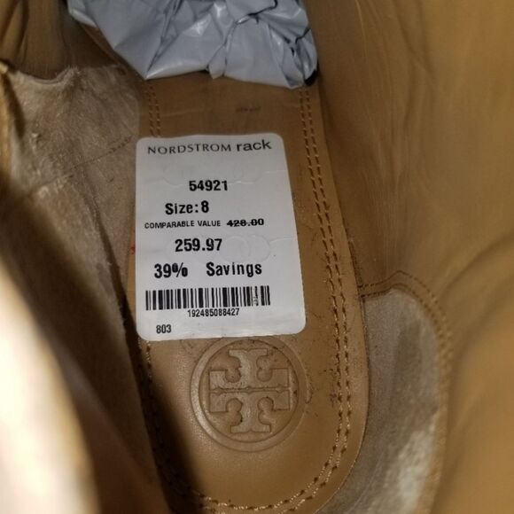 Tory Burch Sofia Suede Sand Ankle boots - Picture 8 of 12